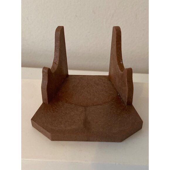 Mini Ceramic Teacup Saucer Plate Plastic Stand Mother Poem Decorative Vintage - Picture 11 of 12